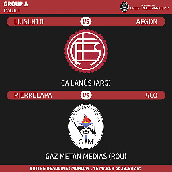Group A - Match 1