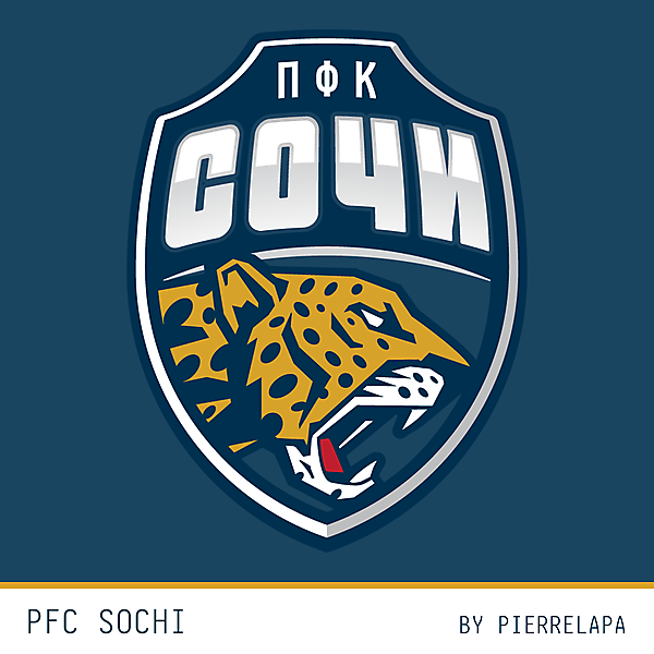 PFC Sochi - redesign (The Leopards)