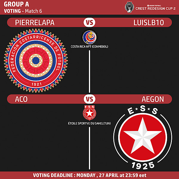 Group A - Voting - Match 6