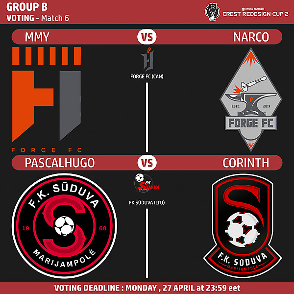 Group B - Voting - Match 6