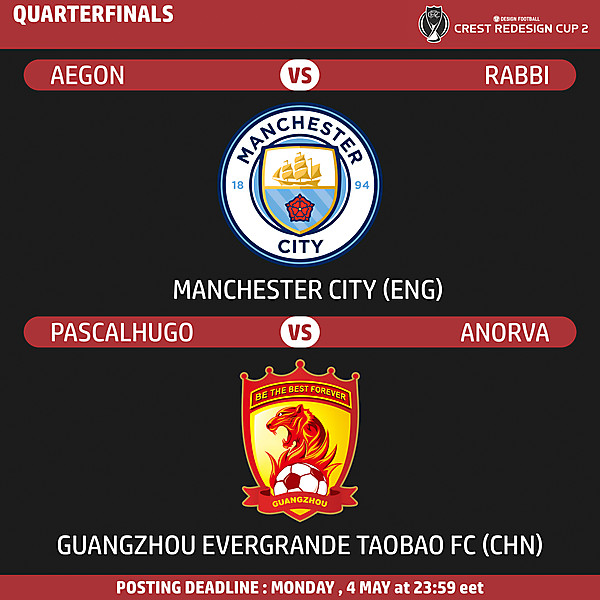 CRC 2 - Quarterfinals - Leg 1