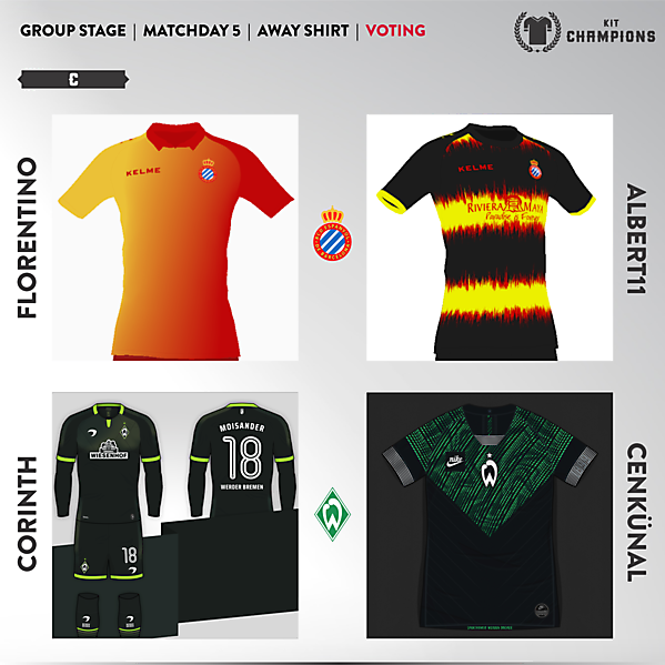 matchday 5 voting - group C