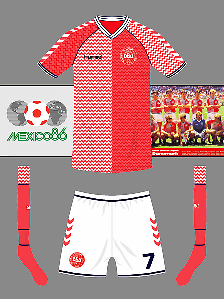Denmark World Cup home kit
