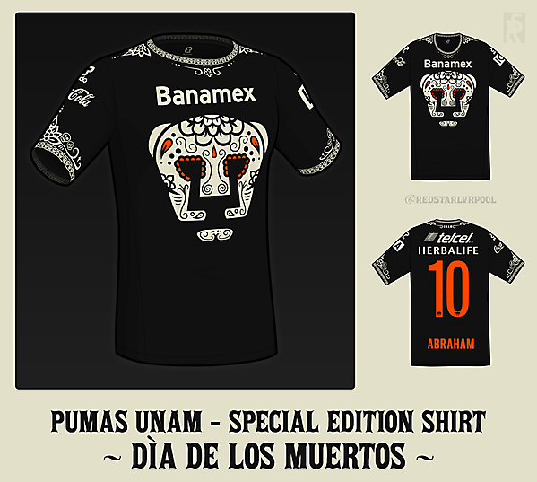 Pumas UNAM - Special Edition Día de los Muertos Shirt