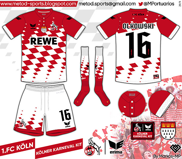 1.FC Köln - Kölner Karneval Kit