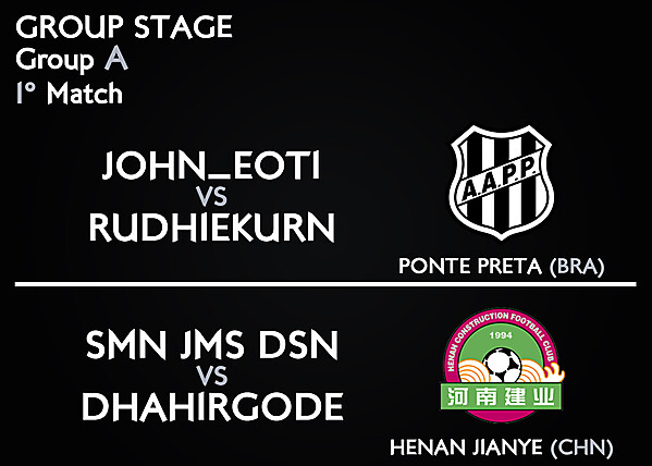 Group A - 1° Match