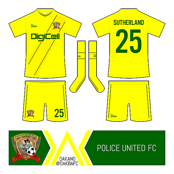 Police United Away Kit
