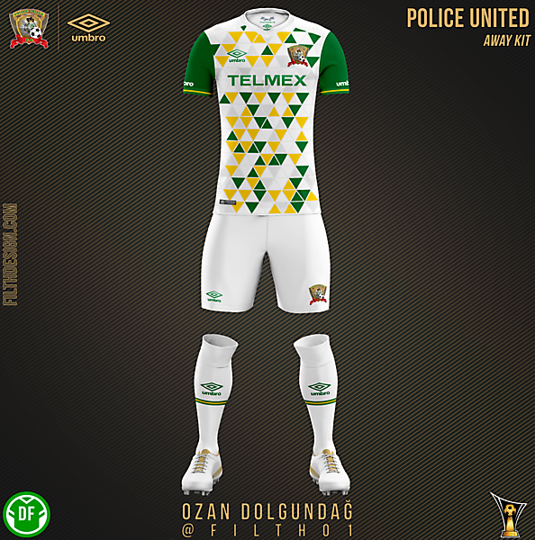 Police United Away Kit