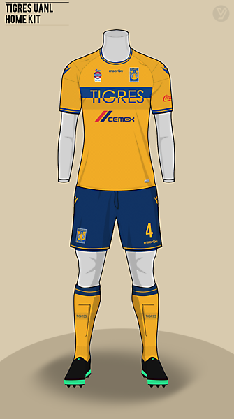 Tigres UANL  | home kit