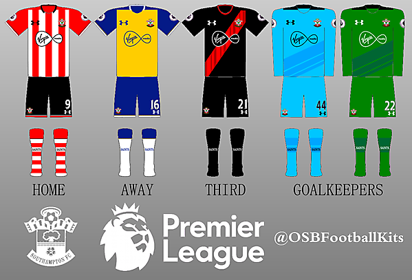 Southampton FC All Kits