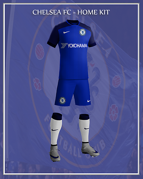 Chelsea FC 2017/18 Nike Home Kit