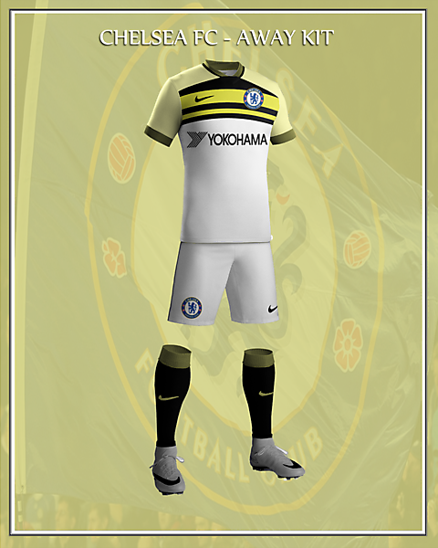 Chelsea FC 2017/18 Nike Away Kit