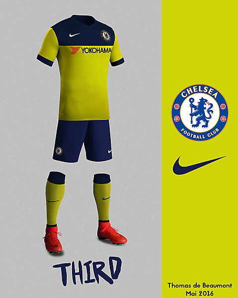 CHELSEA FC THIRD NIKE