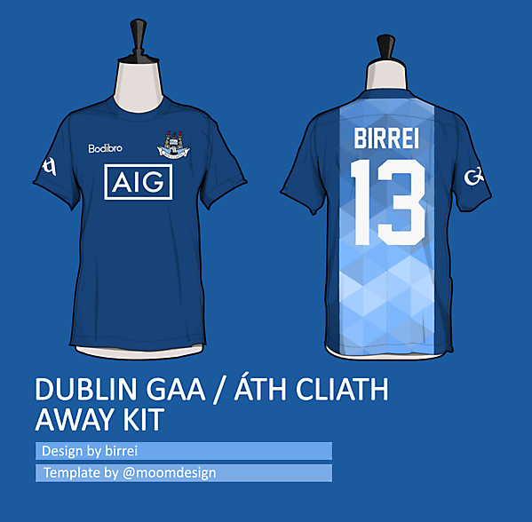 Dublin GAA away kit *PRECIPICE vol 2 TEAMWEAR*