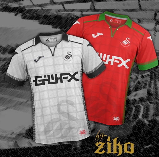 Swansea City FC: Joma Home & Away