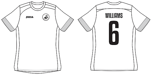 Swansea City AFC - Home shirt by Joma