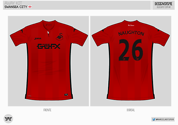 Swansea - away kit 