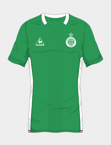 Saint Etieene 15-16 Home  /  Le Coq Sportif