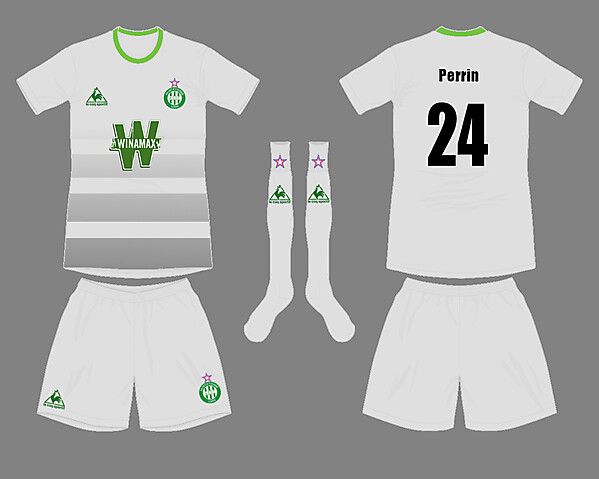 St Etienne Away kit