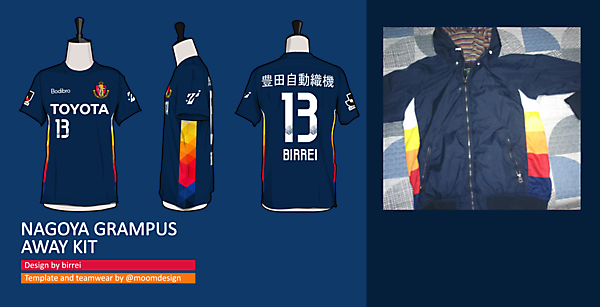 Nagoya Grampus Away Kit