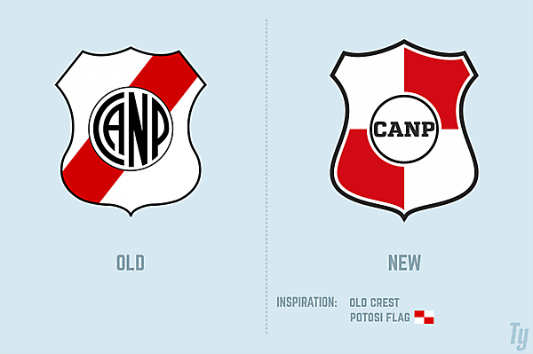 CA Nacional Potosi - new crest