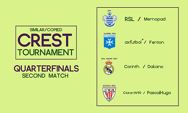●QUARTERFINALS - 2nd MATCH●