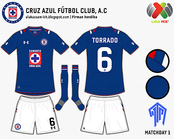 Cruz Azul - Azure League, Matchday 1