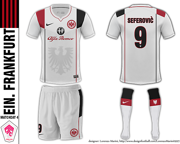 Eintracht Frankfurt-Lorenzo Marini, Matchday 4 - Crimson League 