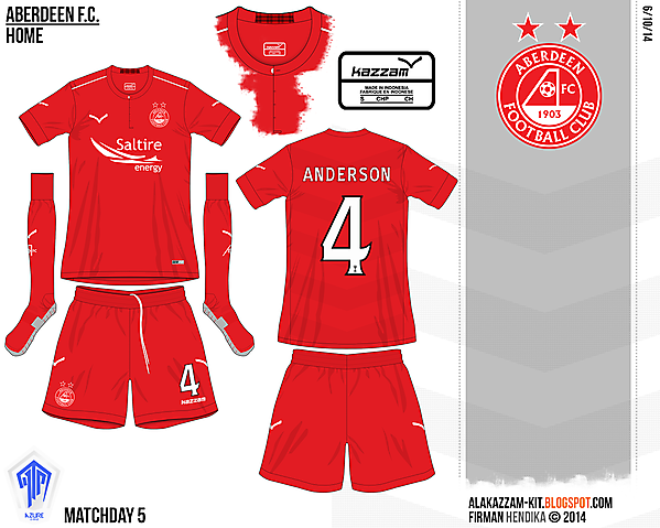 Aberdeen F.C. - Azure League, Matchday 5
