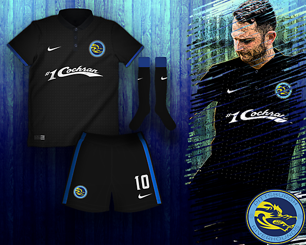 CL MD8 Pittsburgh Riverhounds Nike Away Kit