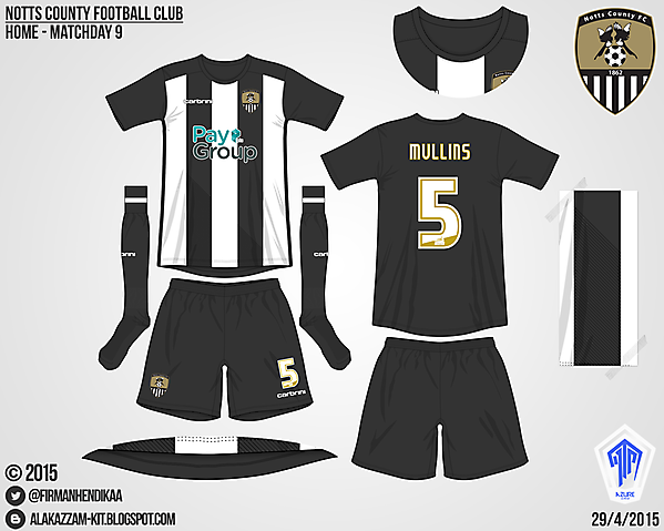 Notts County Home - Azure League, Matchday 9