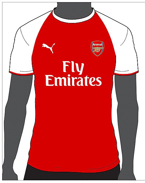 Arsenal 15/16 Home