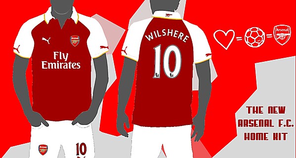 Arsenal 15/16 Home Kit