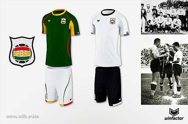 Bolivia NT - new crest and kits