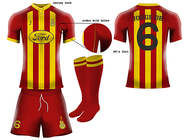 Melchester Rovers home kit