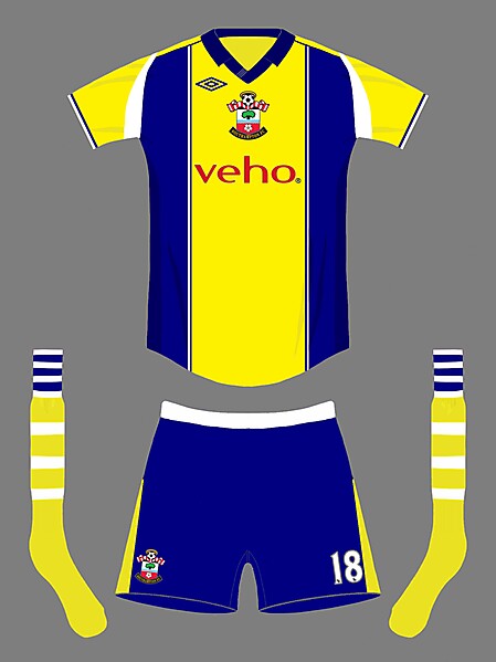 Southampton umbro away2014/15