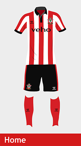 Southampton FC Warrior Home Kit