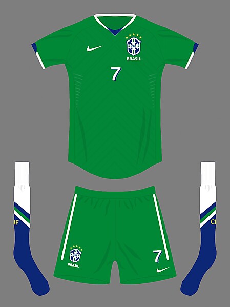 Brazil new look home kit