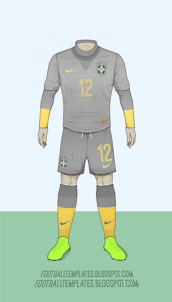 2015 Brasil Copa America Shirt + Template Feedback