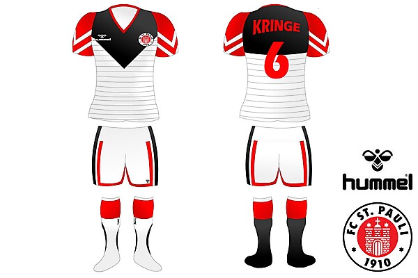 Fc St pauli Home Kit