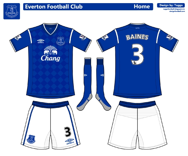 Everton Home kit