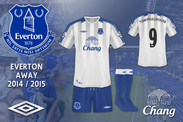 Everton 2014 / 2015 Away Kit