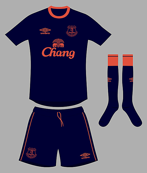 Everton third kit 2014/15