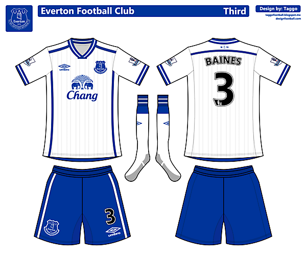 Everton Third Kit