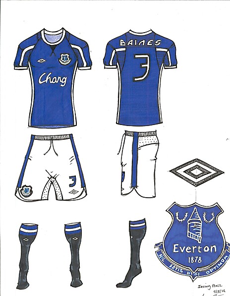 Everton Home Kit 