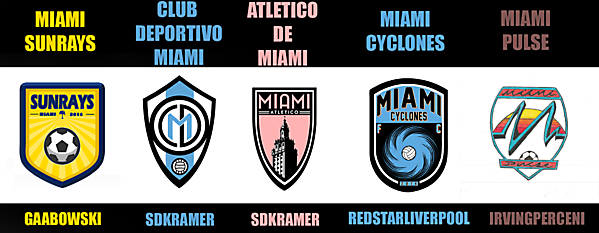Miami Team - Best Crest Vote