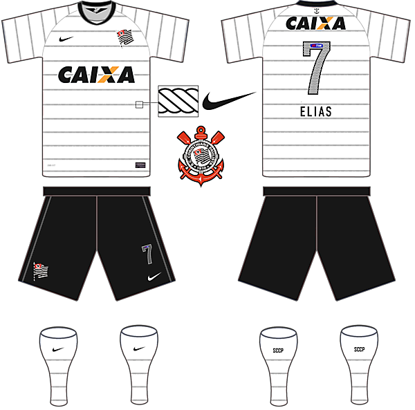 Corinthians(BRA) Home Kit