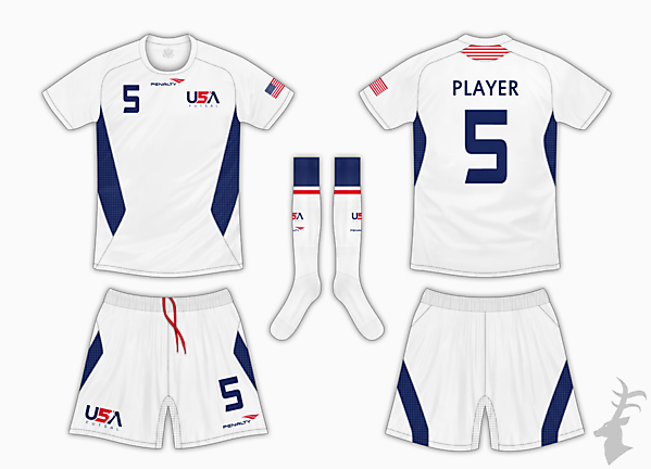USA Futsal Home Kit 1 - Penalty