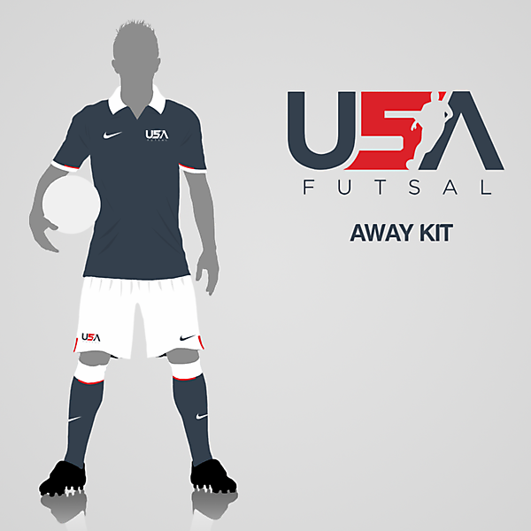 USA Futsal Away Kit