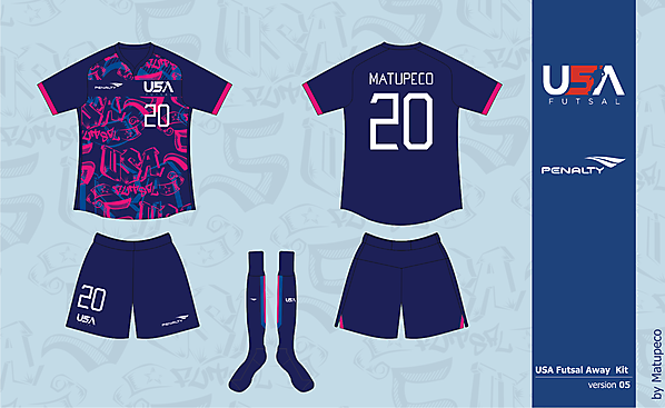 USA Futsal Away Version 05